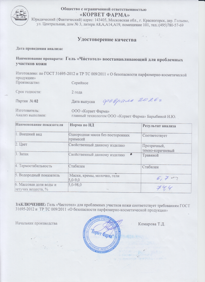 Паспорт №02202602